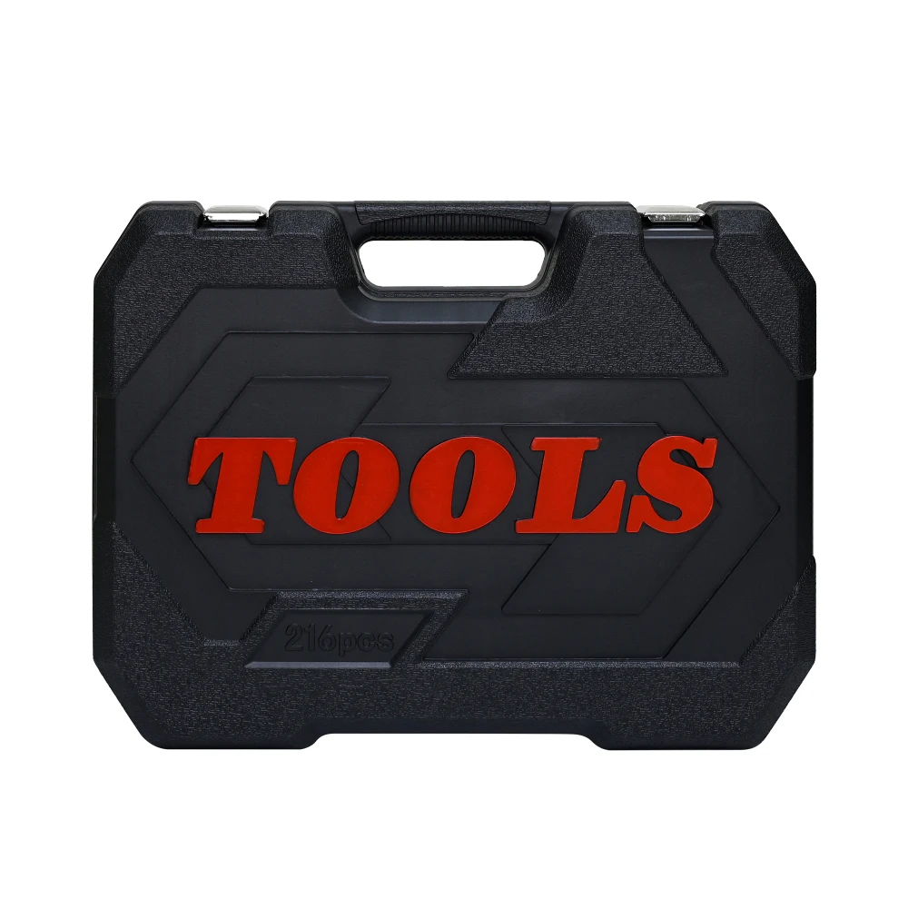 216-Piece Portable Tool Kit with Ratchet, Wrenches & Socket Set for Home Use - Image 6