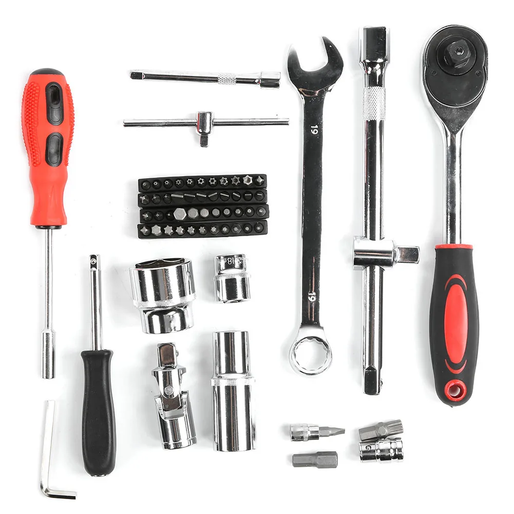 215-Piece Ratchet Wrench & Socket Set with Storage Case for Handyman and DIY Projects - Image 3